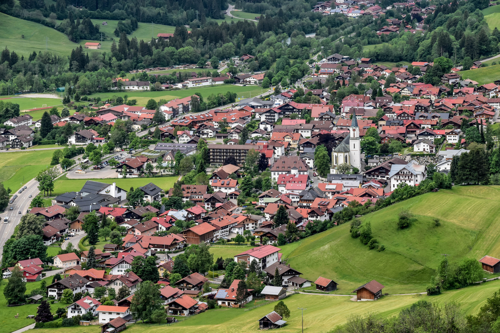 Bad Hindelang / Oberallgäu Foto & Bild panorama, natur, landschaft