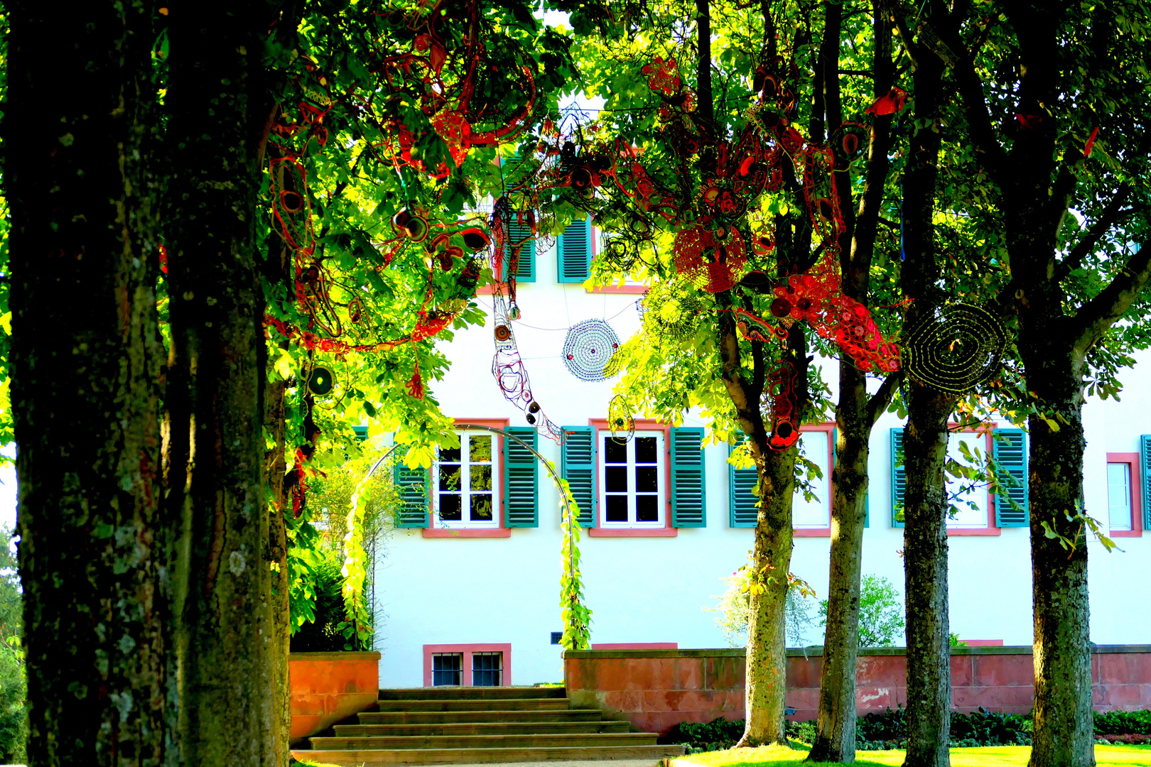 Bad Homburg, Blickachsen im Schlosspark II / 1