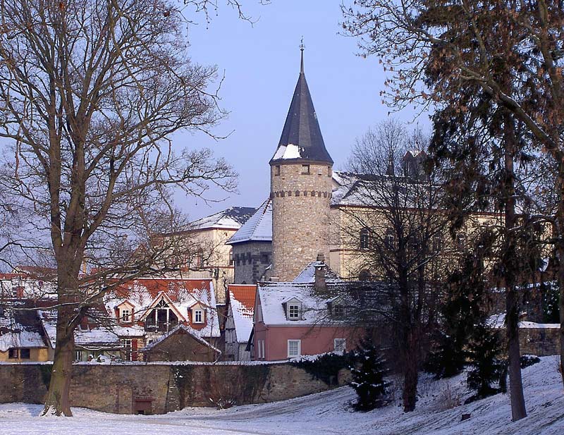 Bad Homburger Schlosspark mit Hexenturm