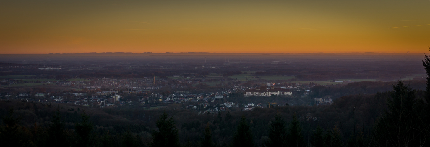 Bad Iburg vom Dörenberg