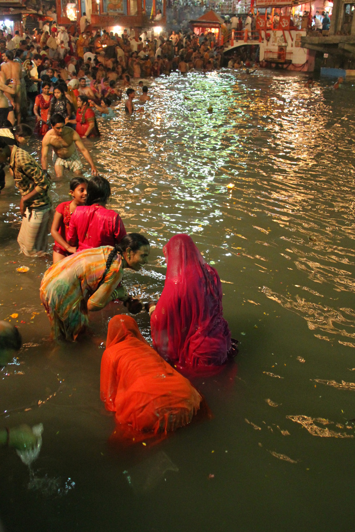 Bad im Ganges