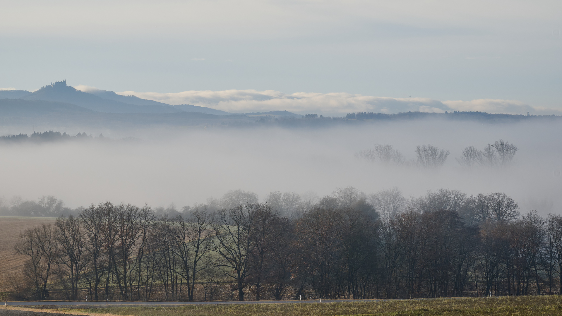 Bad im Nebel