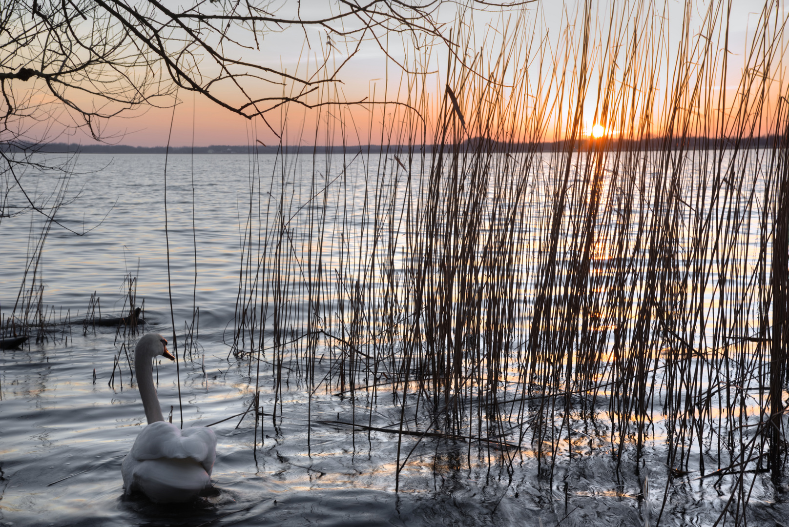 Bad in der Abendsonne