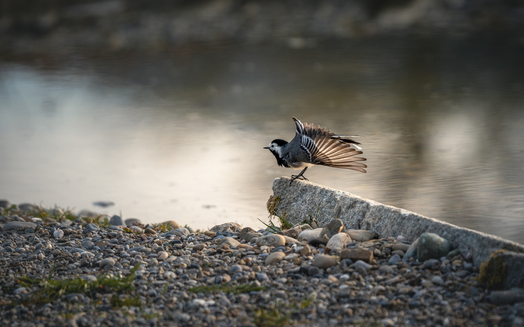 Bad in der Abendsonne