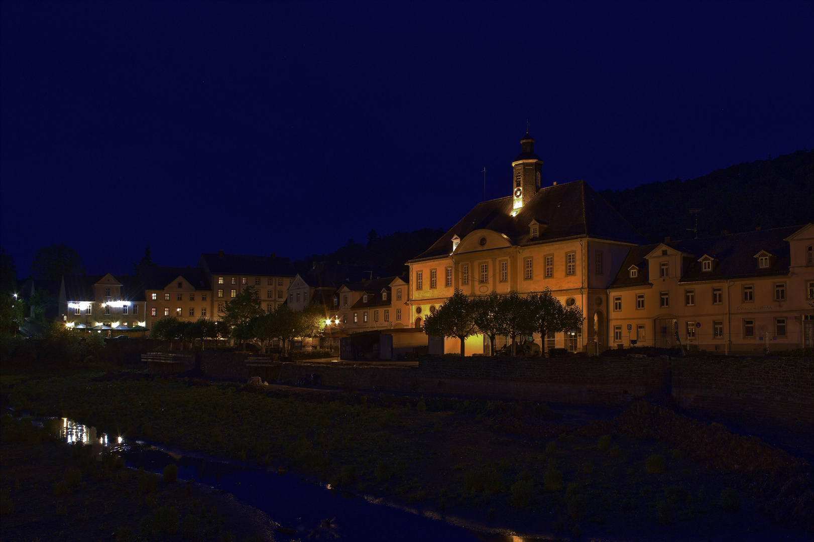 Bad Karlshafen by night