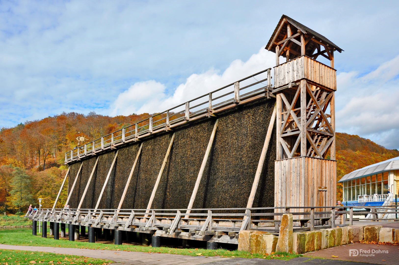 Bad Karlshafen, Sole-Gradierwerk