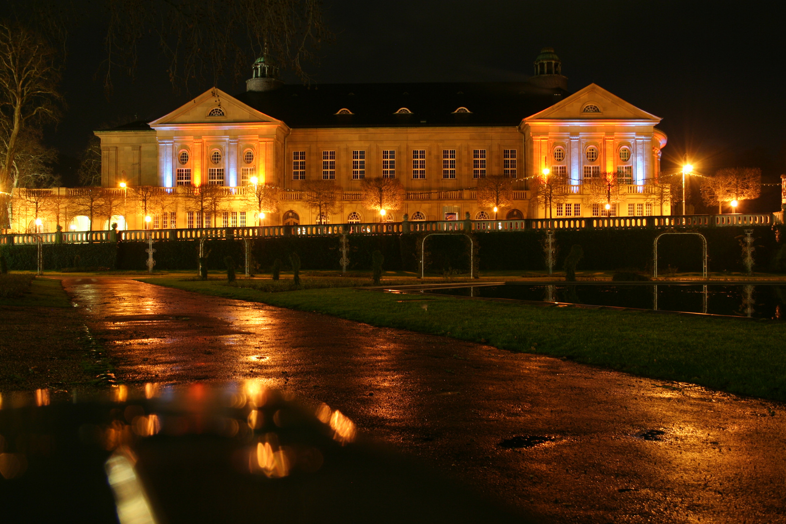 Bad Kissingen bei Nacht