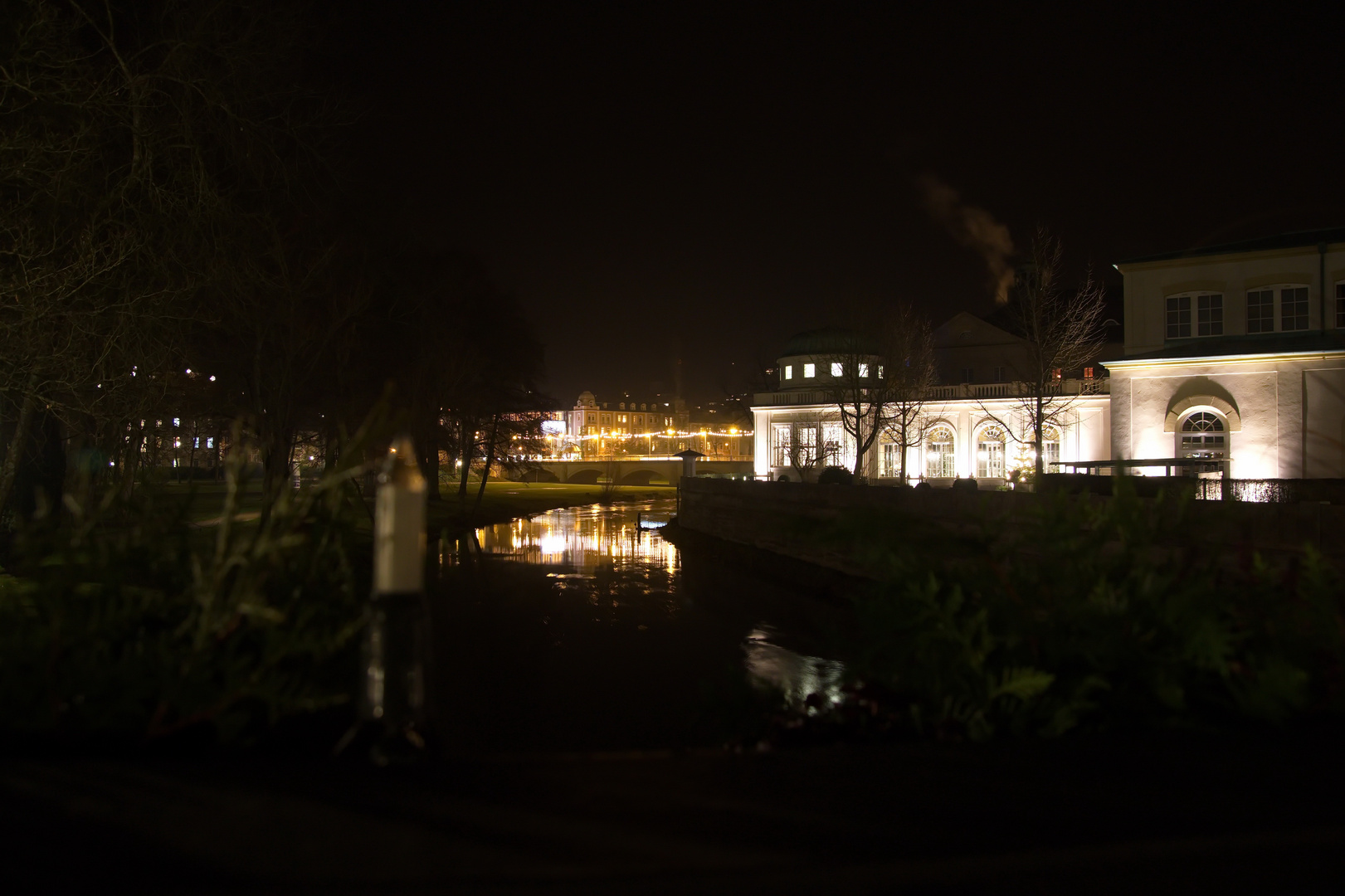 Bad Kissingen bei Nacht