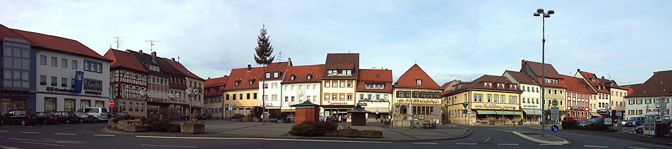 Bad Königshofen - Marktplatz