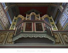 Bad Lauterberg / Harz - St. Andreas " Blick, zur Orgel aus meiner Sicht..."