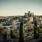 Bad Lobenstein mit seiner Burgruine "Alter Turm" 