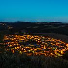 Bad Münster am Stein bei Nacht