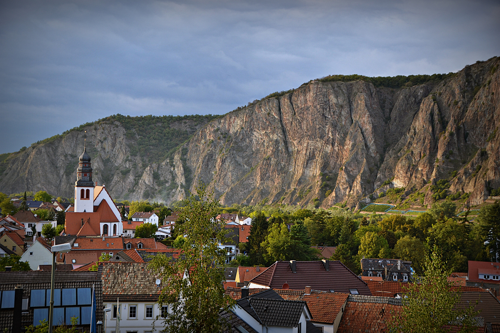 Bad Münster am Stein-Ebernburg    *** Blick von der Ebernburg ***