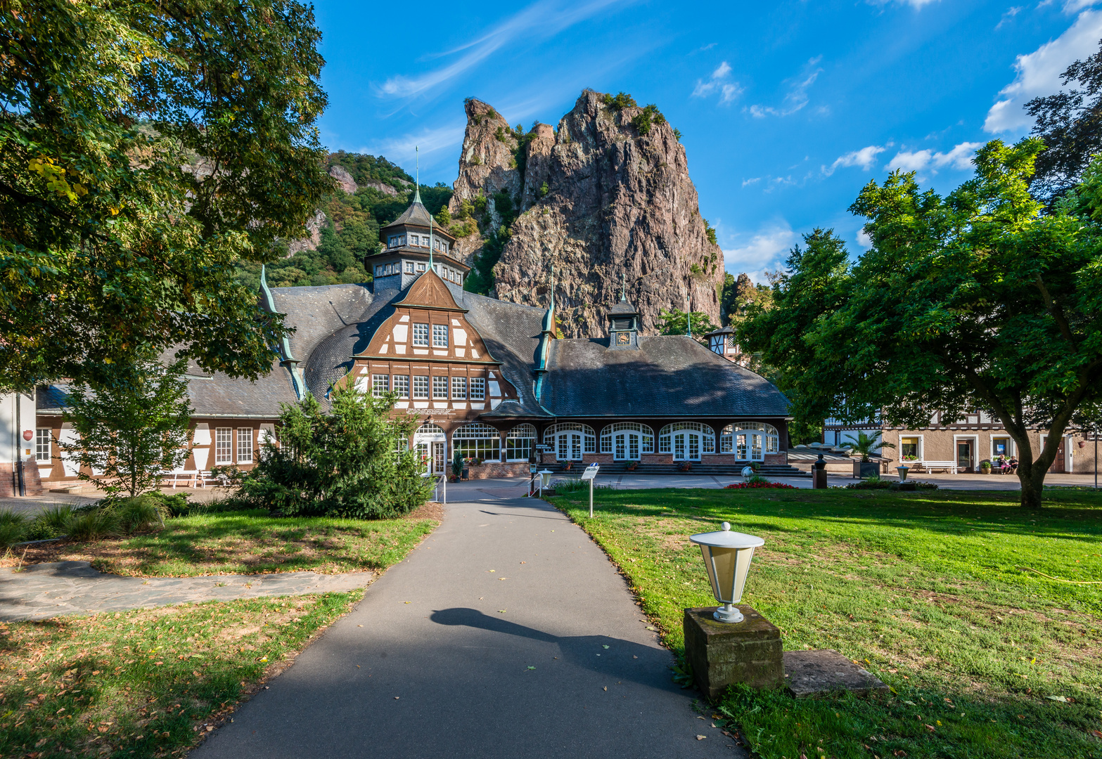 Bad Münster am SteinKurmittelhaus 43 Foto & Bild kurort, historisch