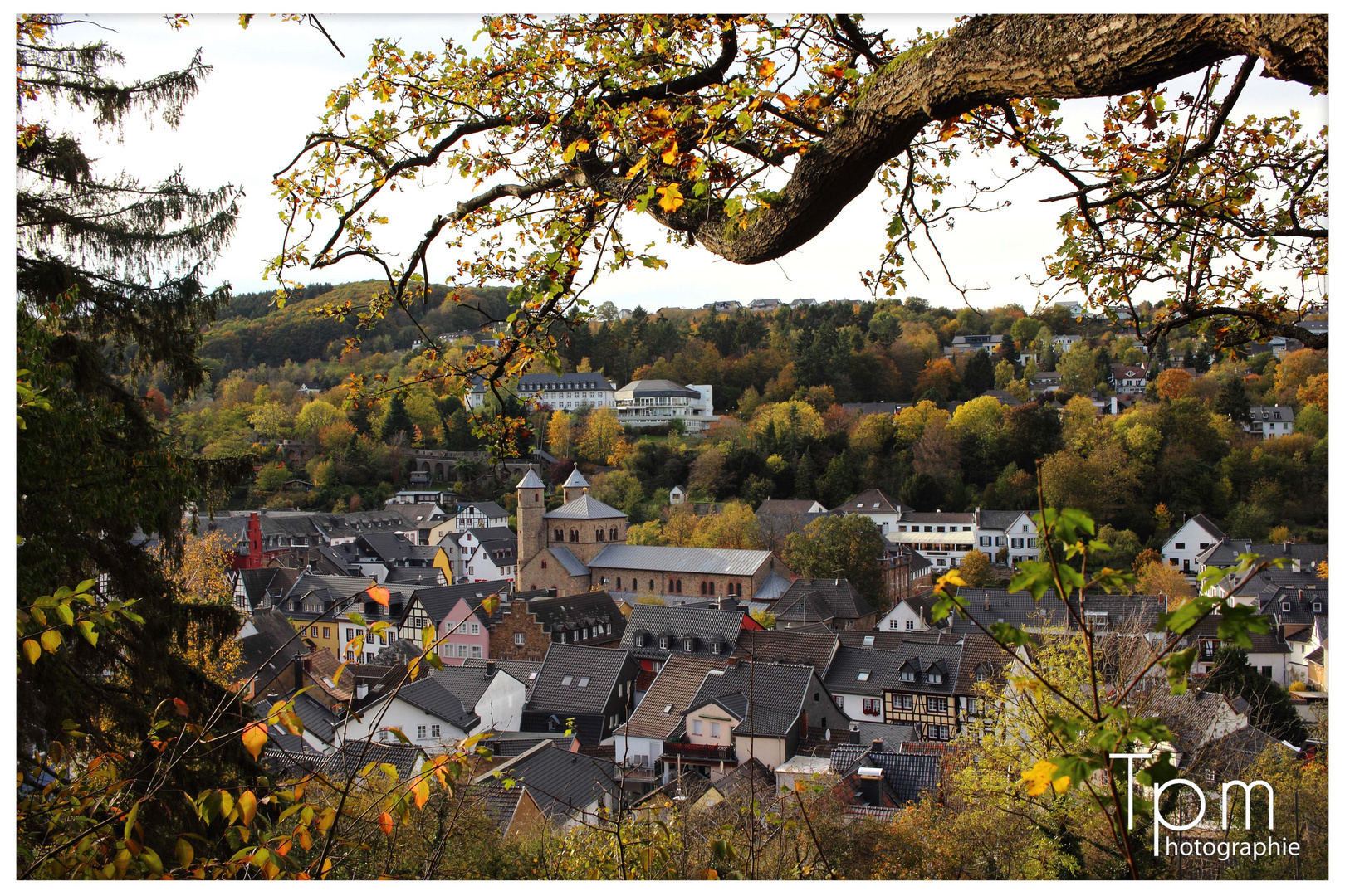 Bad Münstereifel Blick von Burg Ruine