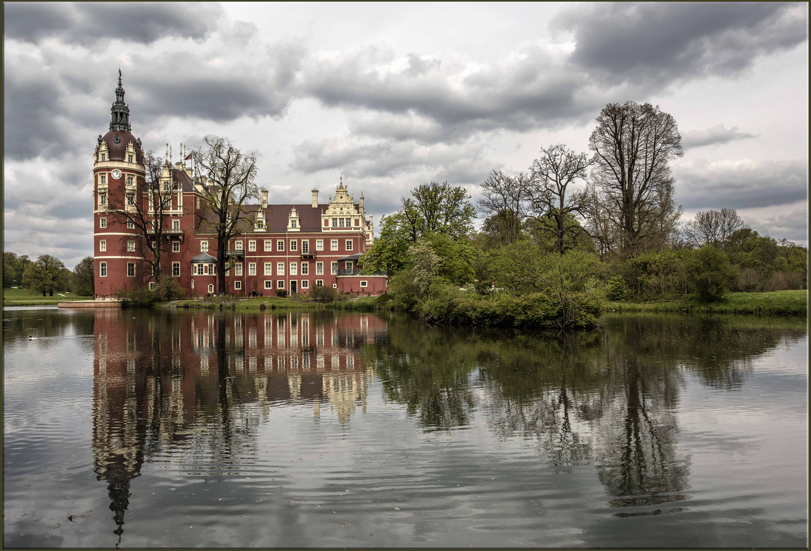 Bad Muskau -  Schloss im Fürst Pückler Park