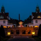 Bad Nauheim - Aus Sicht des Sprudelhofes auf den Bahnhof