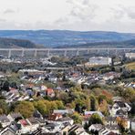 Bad Neuenahr-Ahrweiler mit der Ahrtalbrücke 