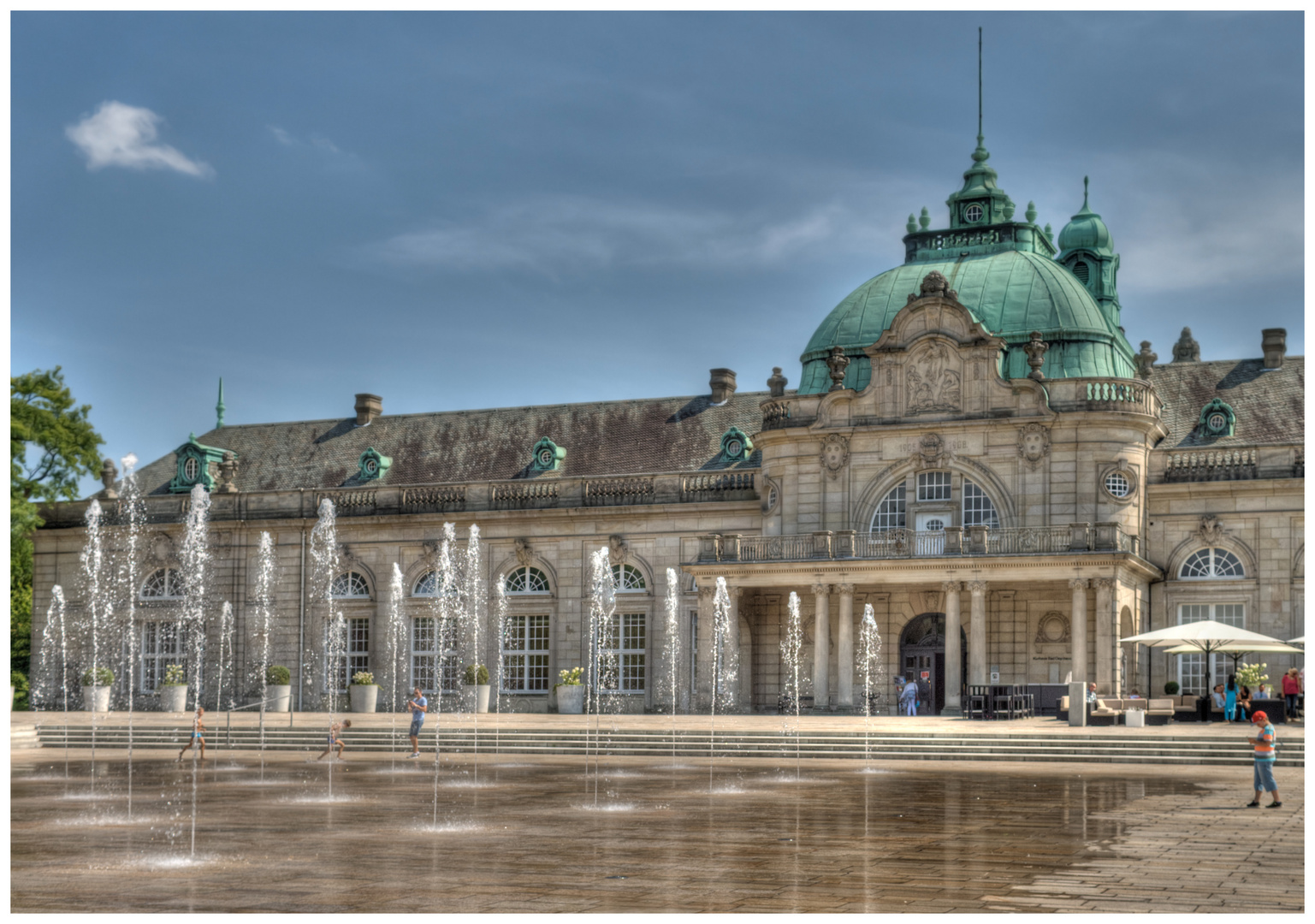 Bad Oeynhausen Kurhaus Foto & Bild bearbeitungs techniken, pseudo