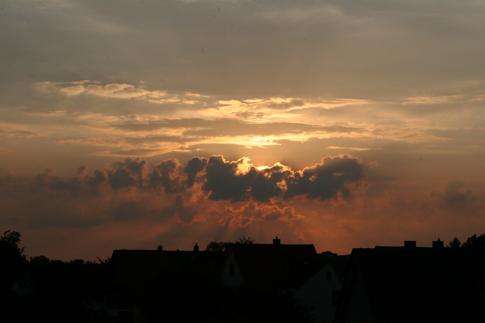 Bad Oeynhausen Sonnenuntergang