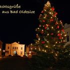 Bad Oldesloe, Marktplatz im Weihnachtsglanz