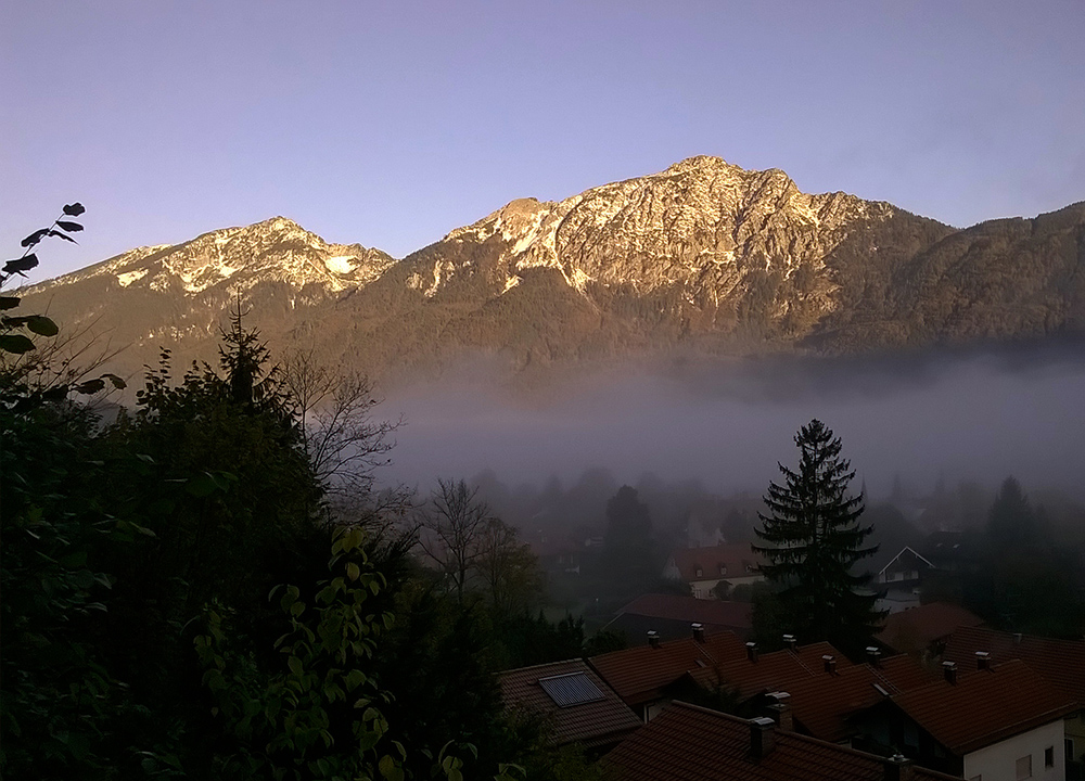 Bad Reichenhall am frühen Morgen