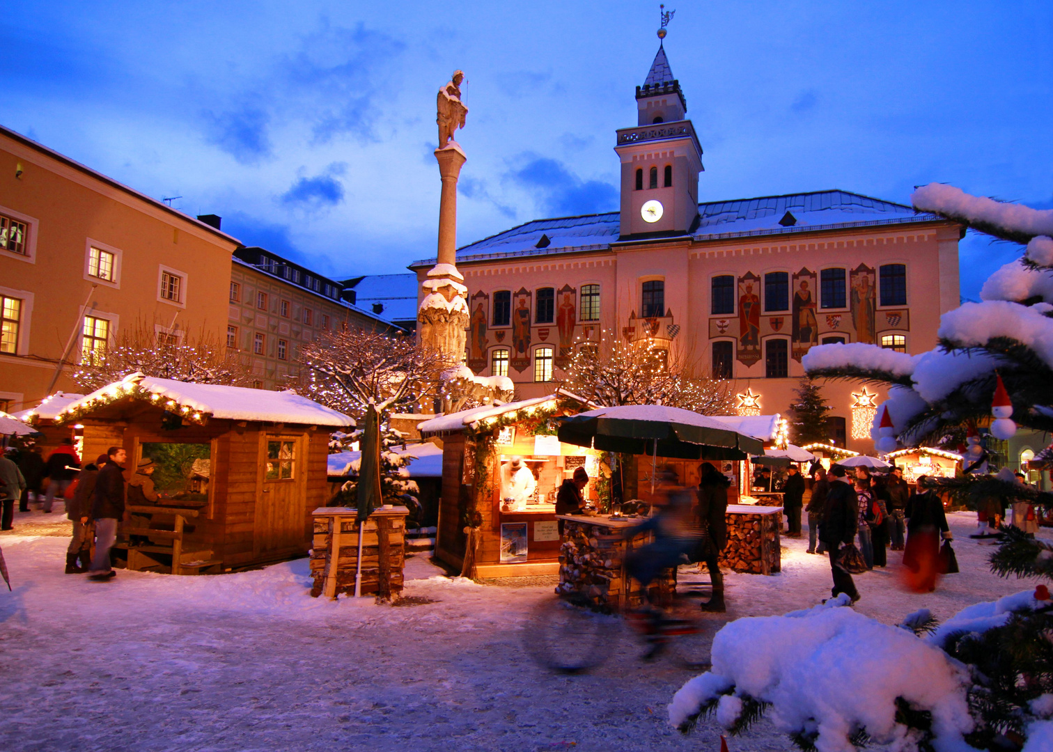 Bad Reichenhall Foto & Bild gratulation und feiertage, weihnachten