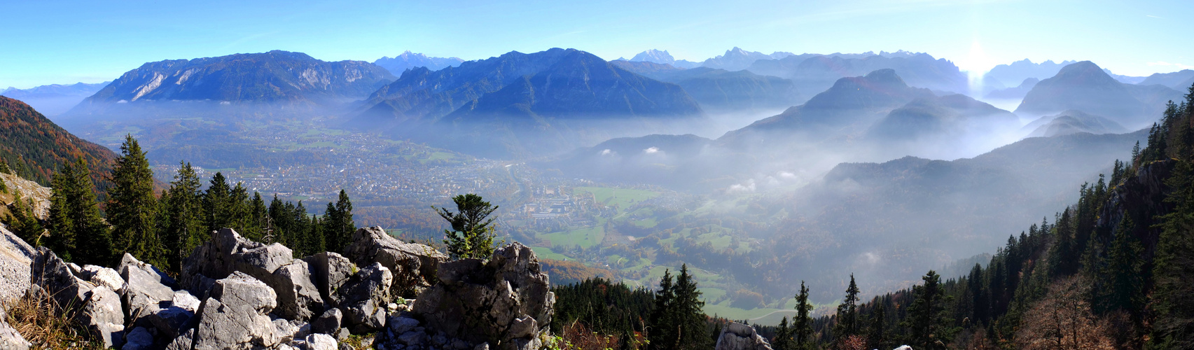 Bad Reichenhall vom Hochstaufen