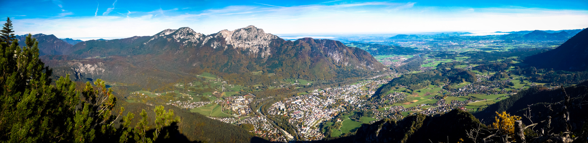 Bad Reichenhall von Oben