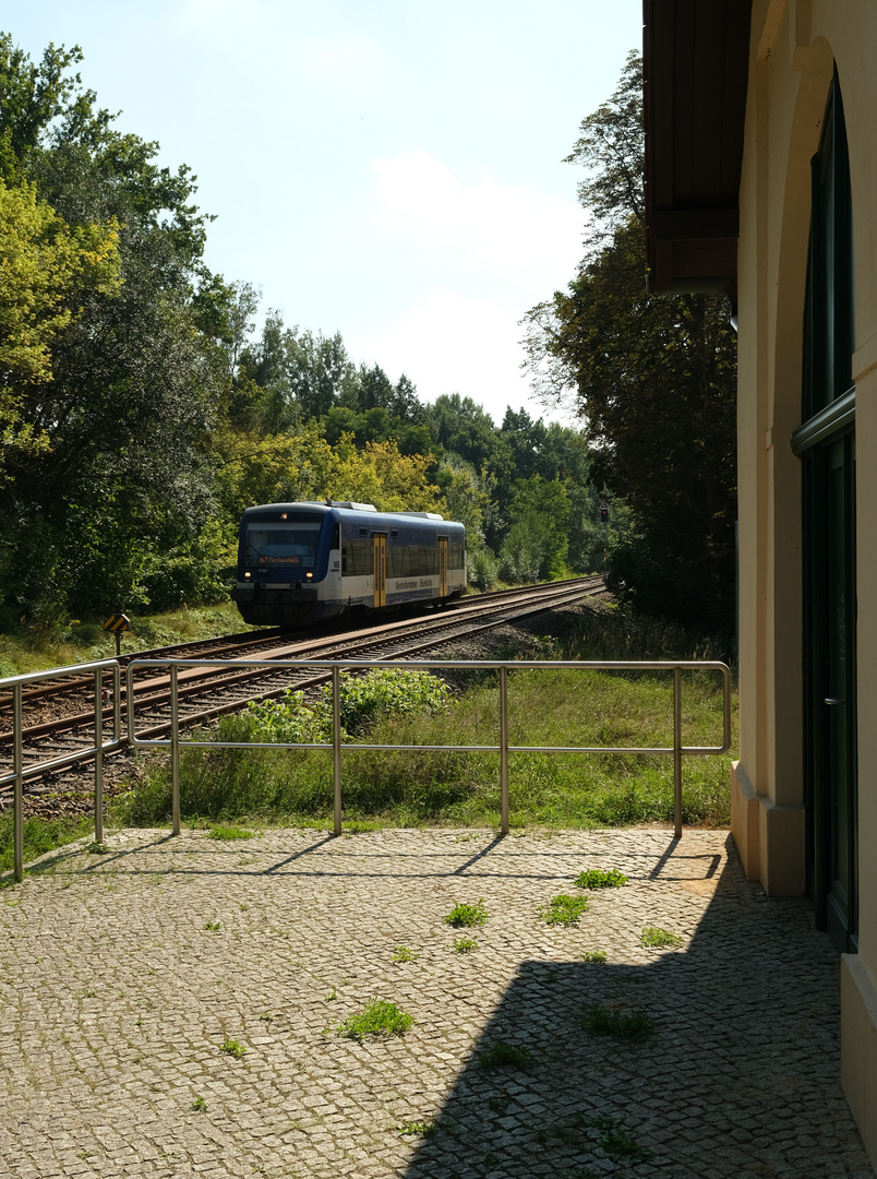 Bad Saarow - Zug nach Fürstenwalde