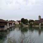 Bad Säckingen mit historischer Holzbrücke