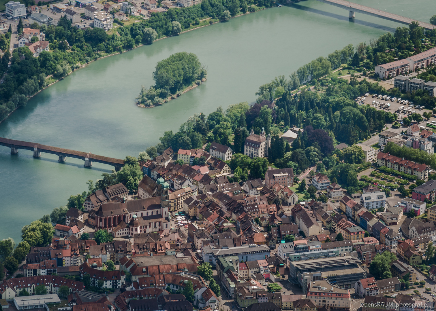 Bad Säckingen von oben