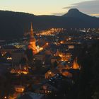 Bad Schandau bei Nacht