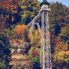 Bad Schandau - Historischer Personenaufzug (Sächsische Schweiz)