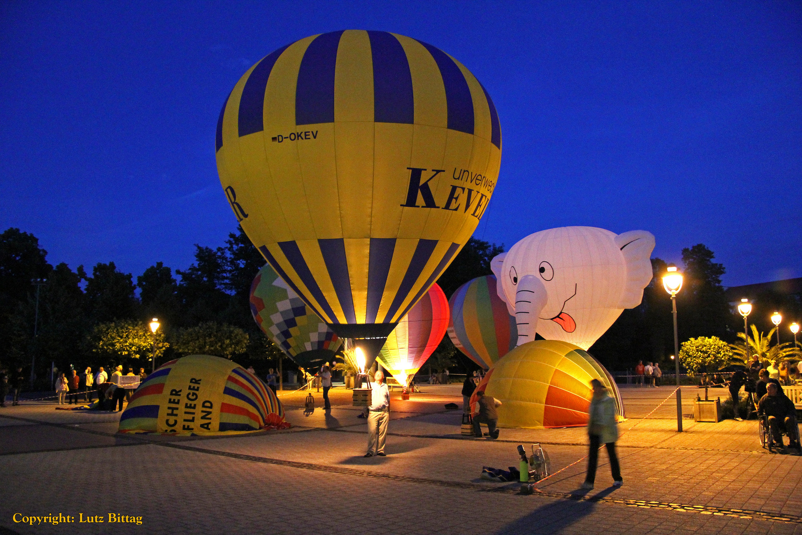 Bad Schmiedeberger Modellballonglühen