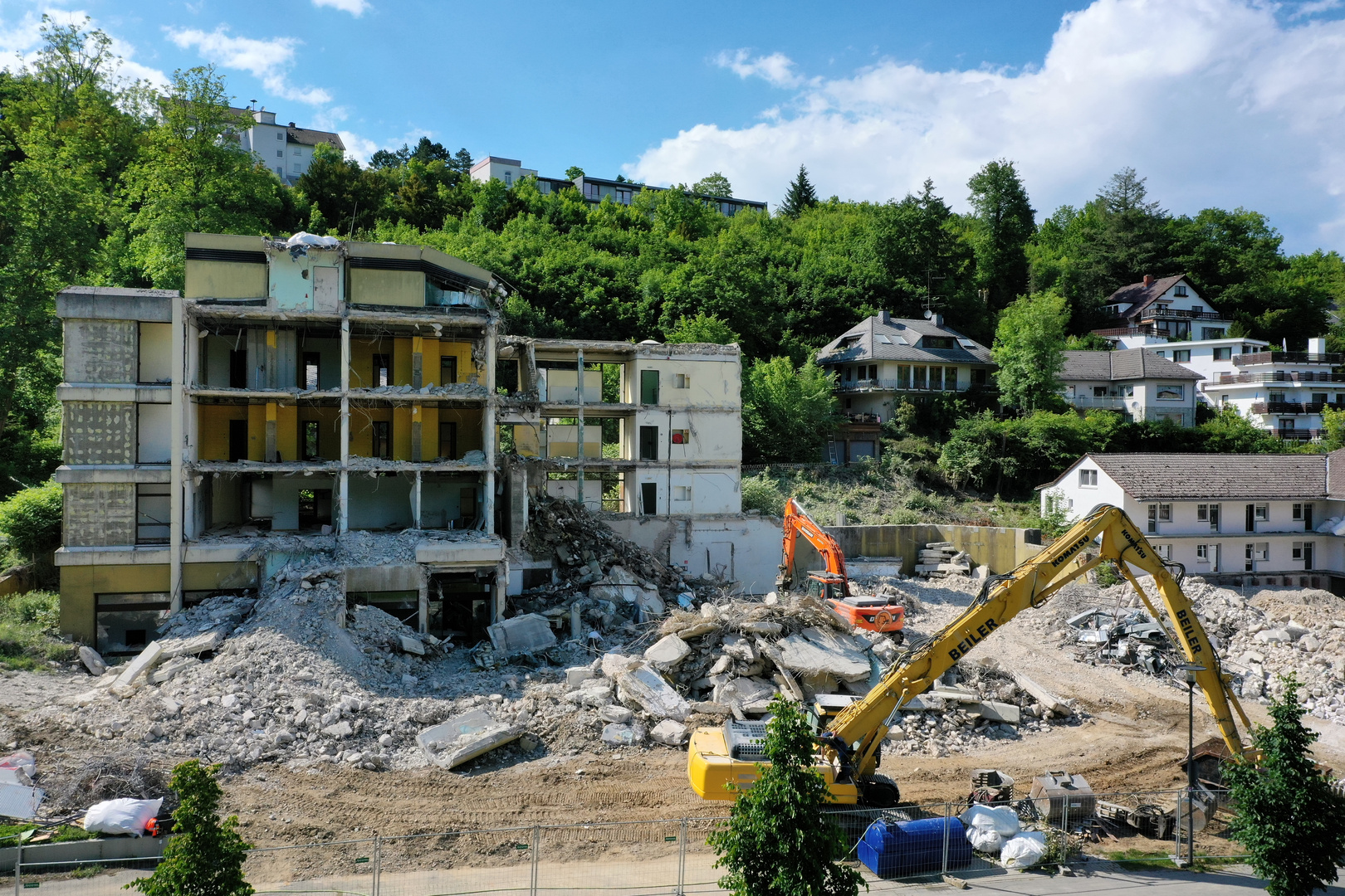 Bad Schwalbach - Abriss vom Moorpackungshaus / 31.05.2022