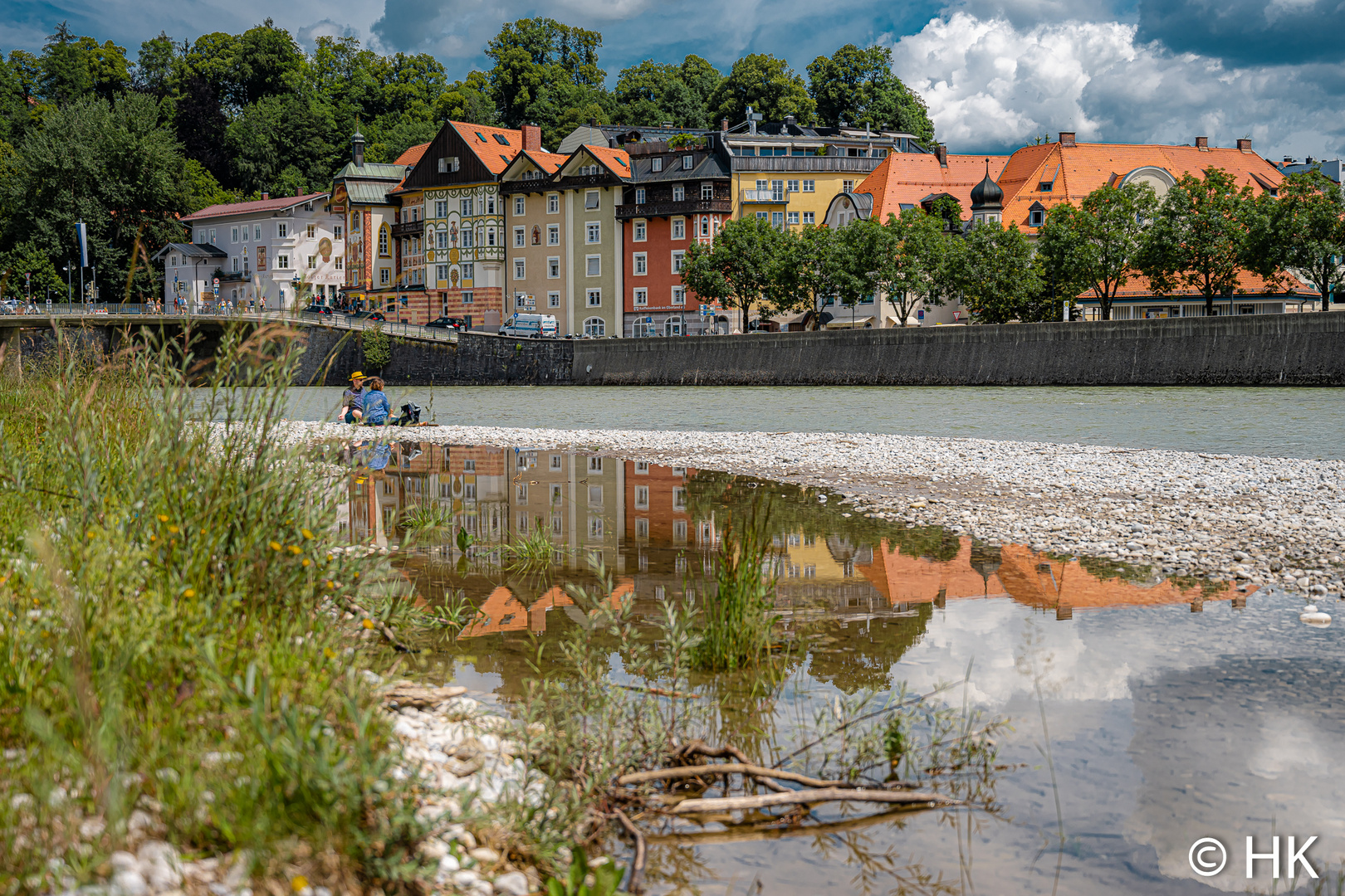 Bad Tölz "in" der Isar