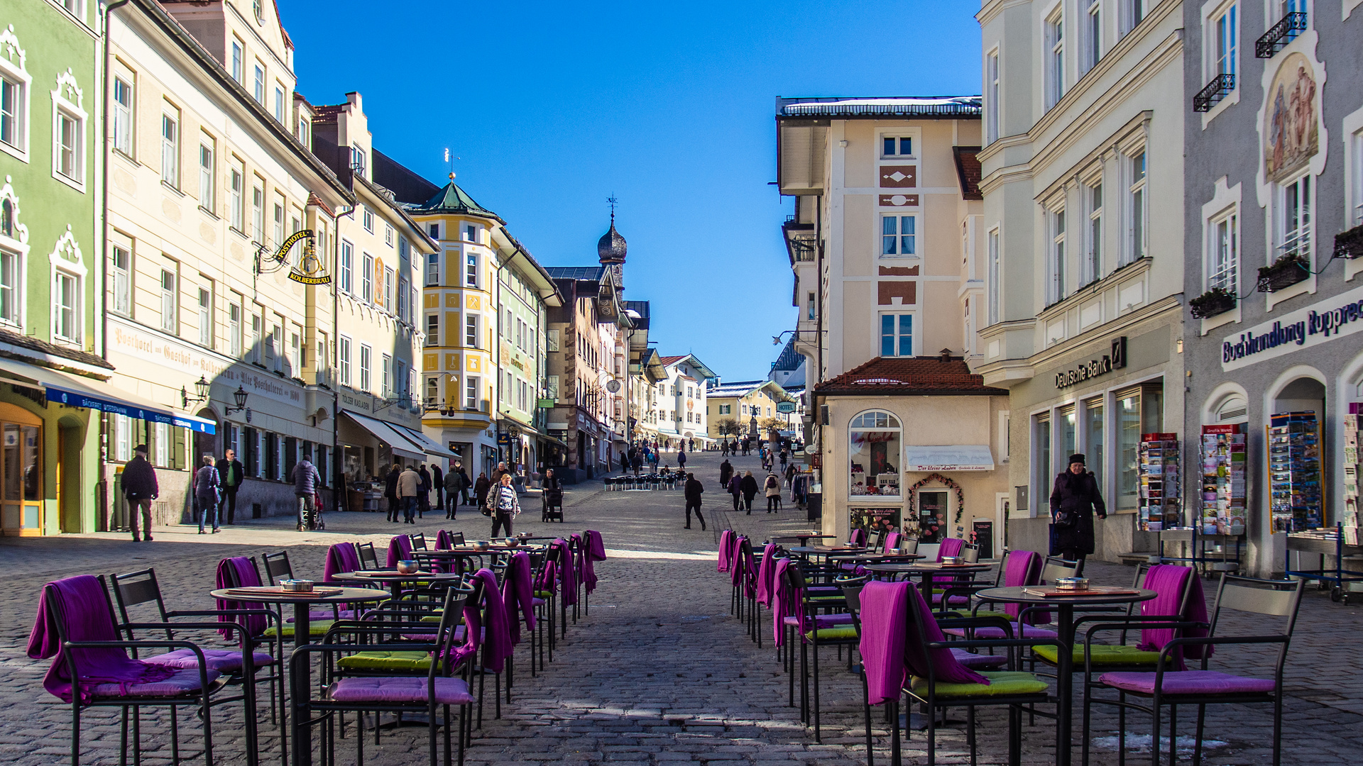 Bad Tölz Straßenzeile 2