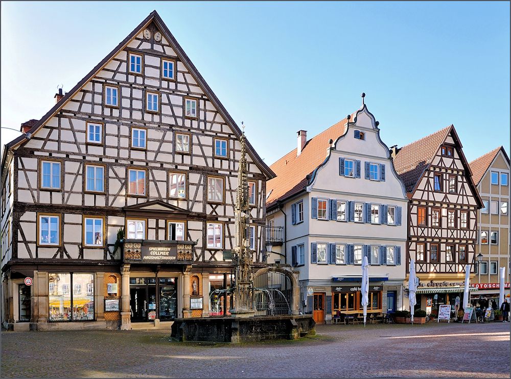 Bad Urach - Am Marktbrunnen