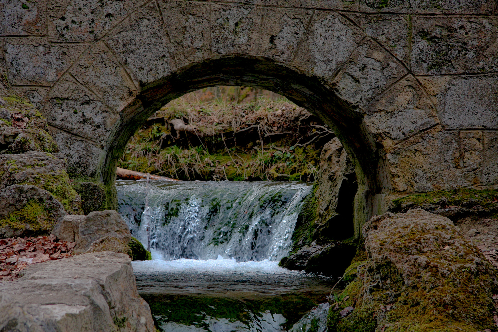 Bad Urach am Wasserfall