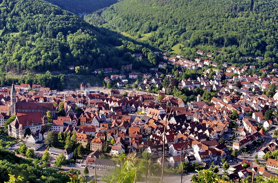 Bad Urach von oben