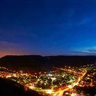 Bad Urach zwischen Nacht und Tag