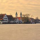 Bad Waldsee - der zugefrorne See...