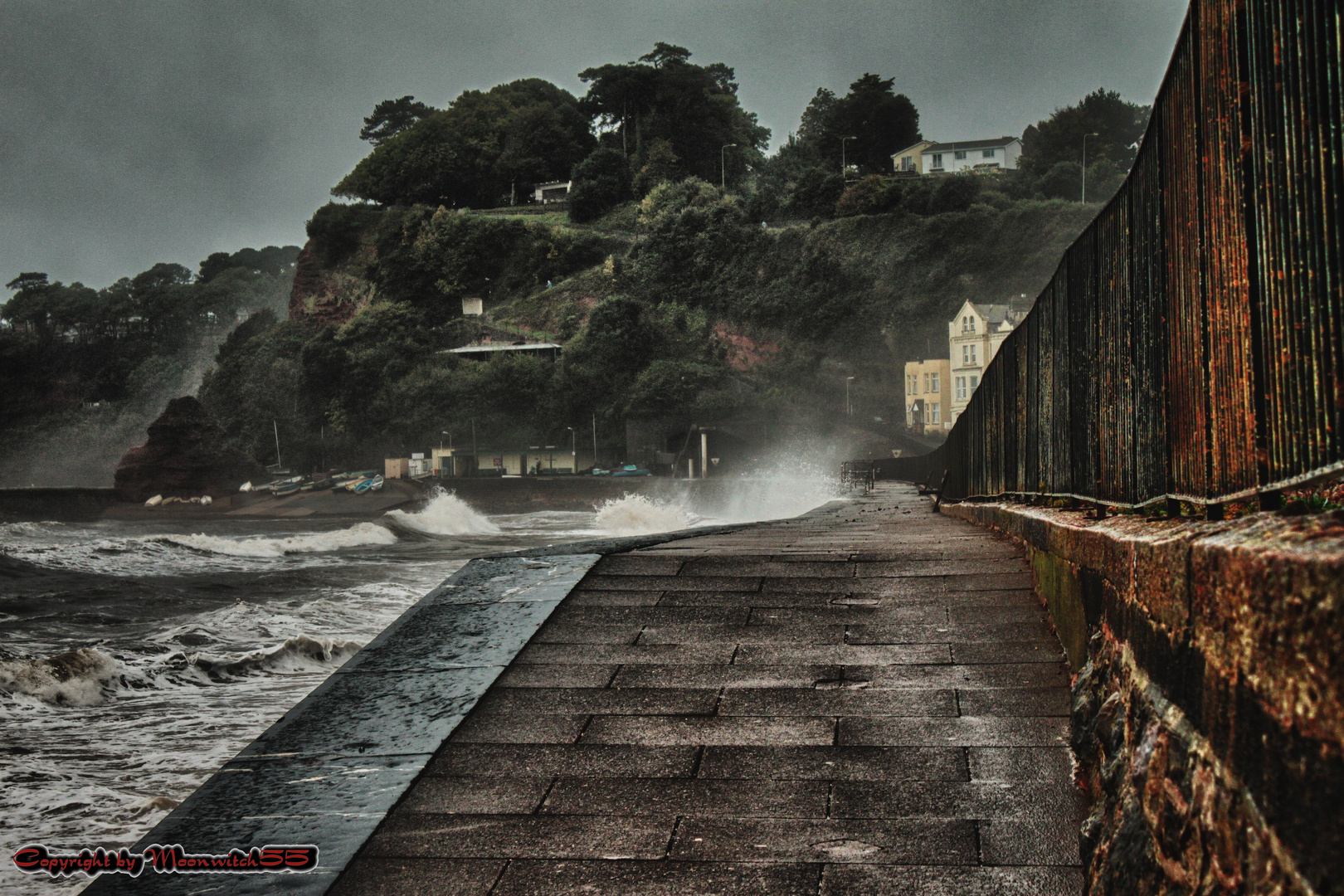 Bad Weather in Dawlish