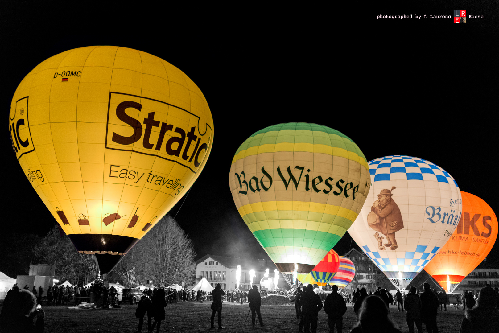Bad Wiessee am Tegernsee - Tegernseer Tal Montgolfiade - Gas Balloon