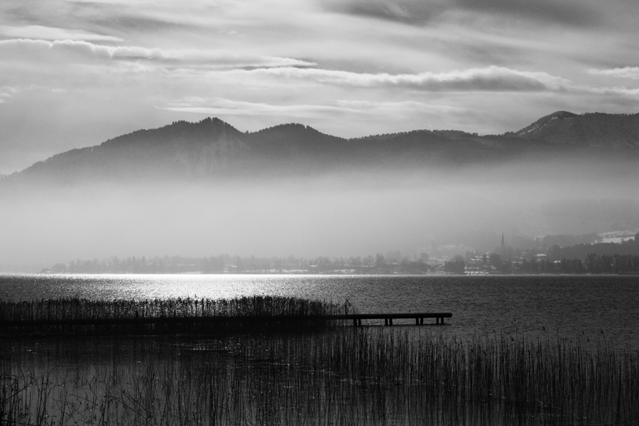 Bad Wiessee im Nebel