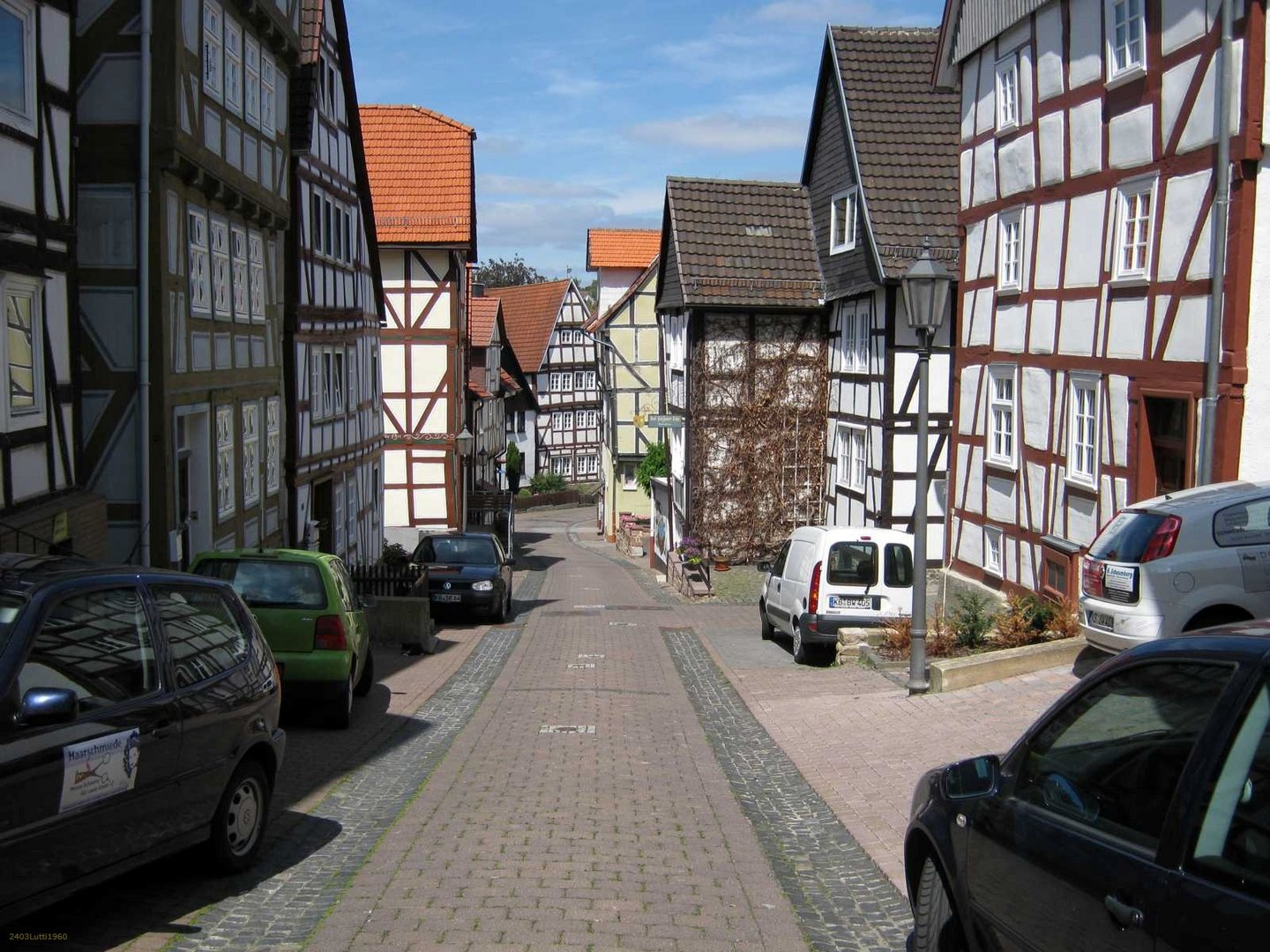 Bad Wildungen, Altstadt, Gasse