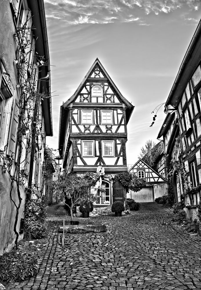 Bad Wimpfen Fachwerkgasse