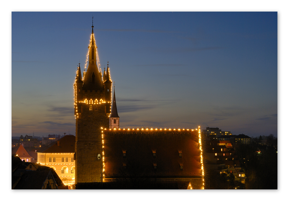 Bad Wimpfen illuminated