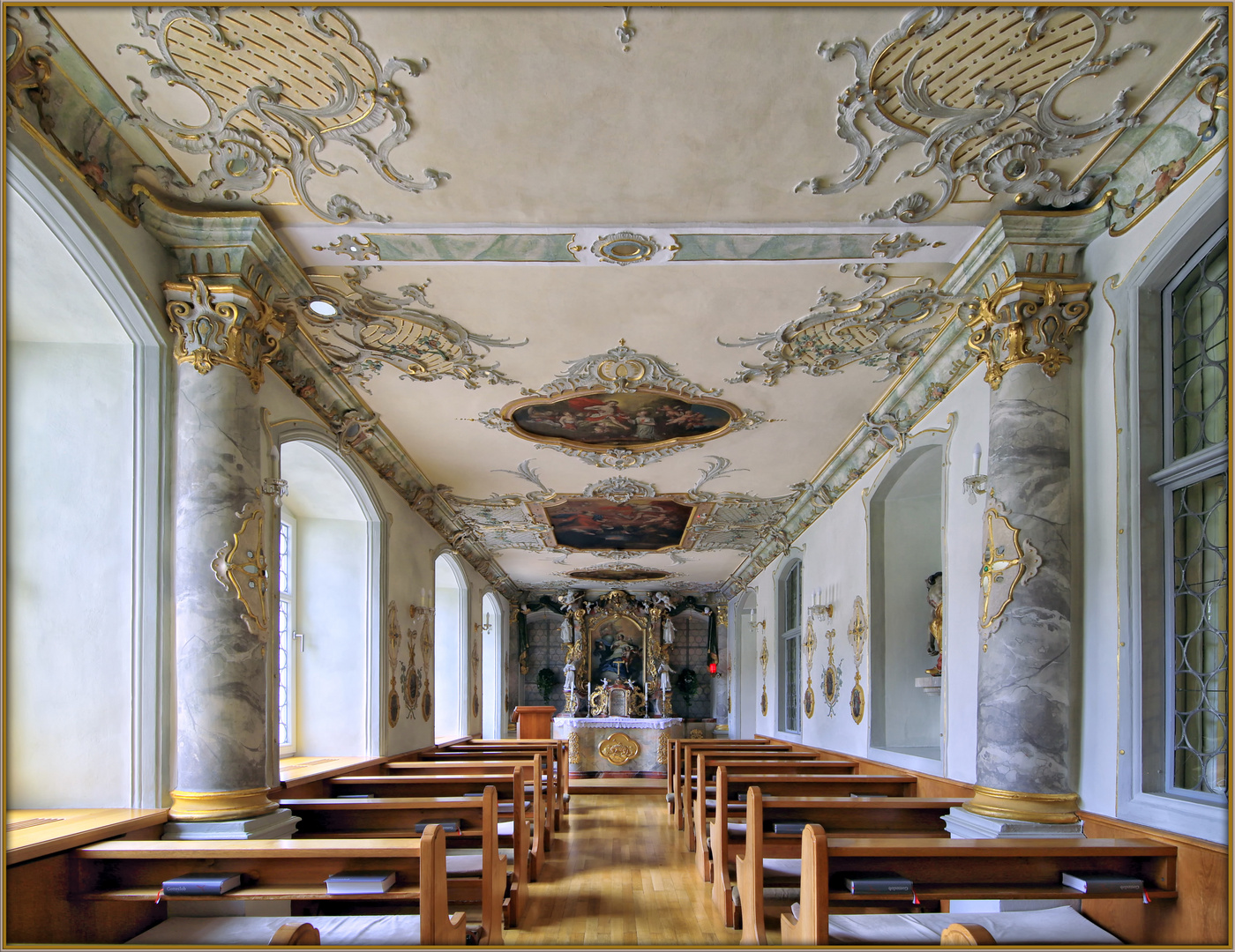 Bad Wurzach – Hauskapelle des ehemaligen Klosters Maria Rosengarten